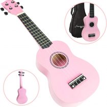 Martin Smith Soprano Ukulele with Ukulele Bag & Chord Book