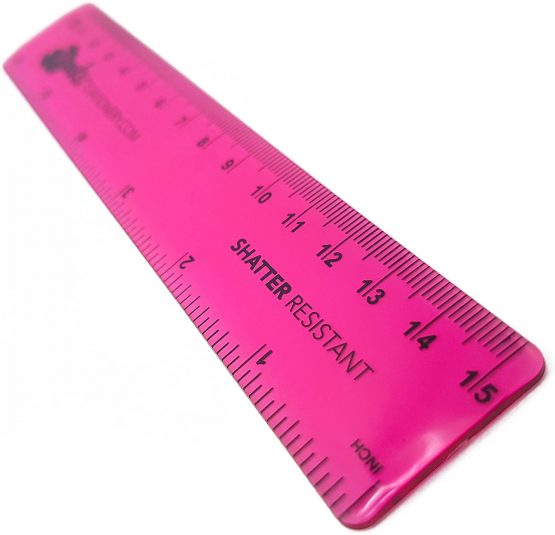 Fatbellyfish Stationery - 6 Inch / 15cm Transparent Coloured Rulers - Shatter Resistant - Class Pack of 50 - Mixed - Image 3