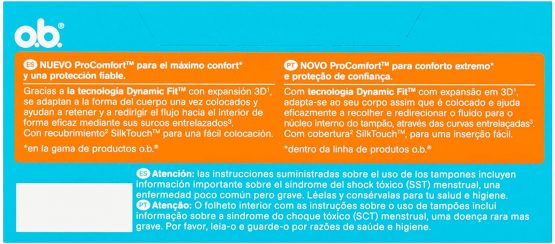 OB Pro Comfort Tampons Super 16pcs - Image 4
