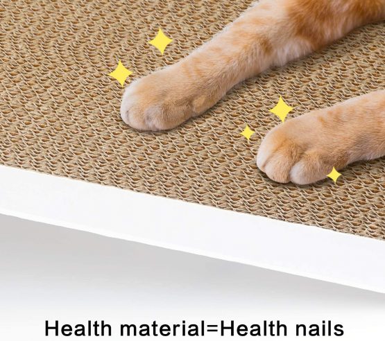 LIKEA Cat Scratcher, Incline Scratching Pad Post with Catnip【Superior Cardboard & Construction, Multiple Scratching Angles to Match Your Cat's Preference - Image 3