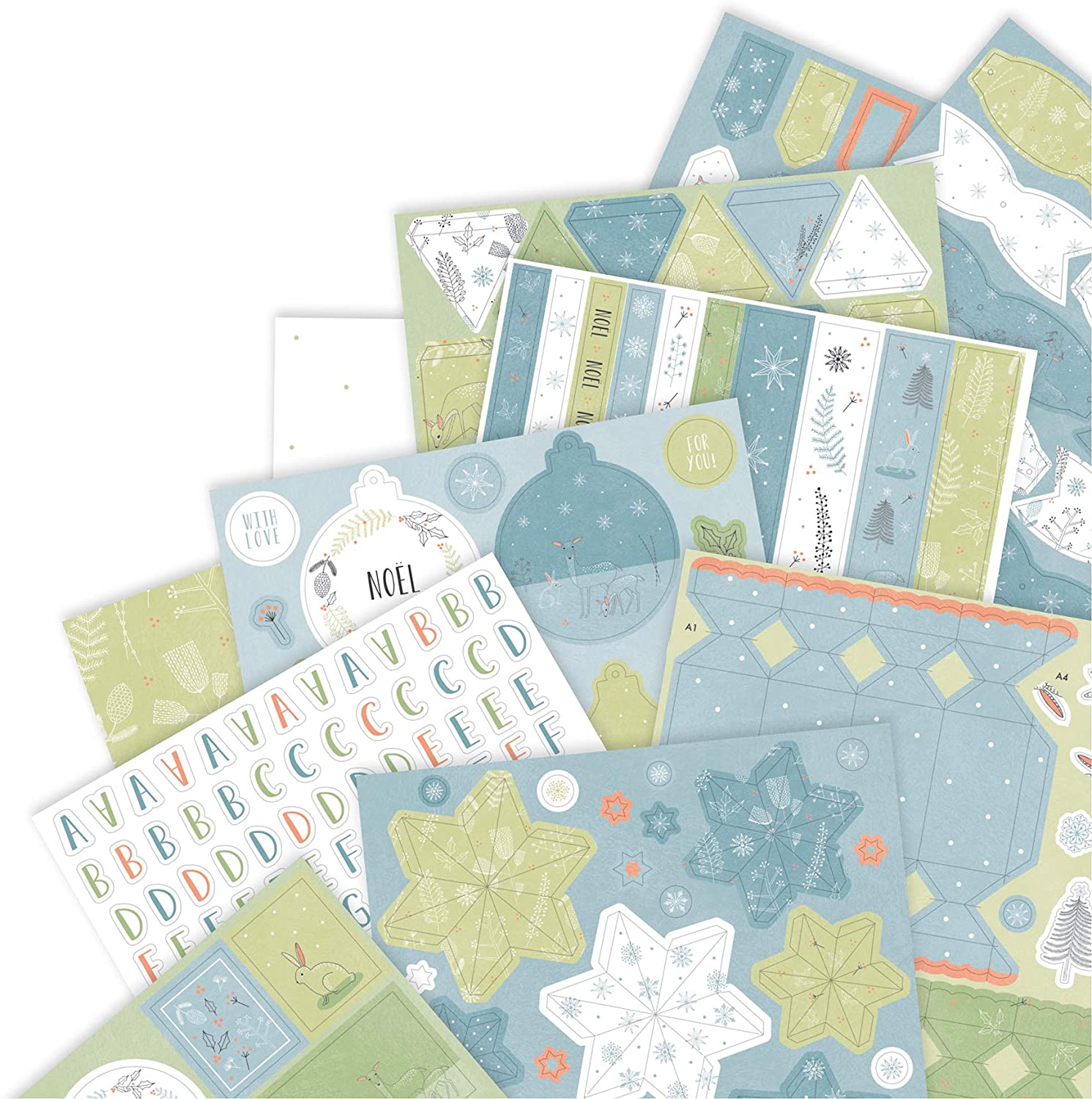 A4 Ultimate Die-cut & Paper Pack, Multi - Image 2