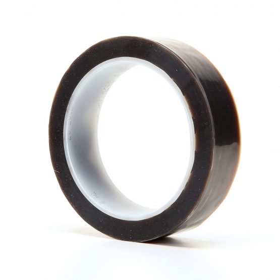 3M PTFE Film Tape 5490 – Abrasion and heat resistant extruded film tape, 25 mm x 33 m, transparent-brown - 1 x roll - Image 2
