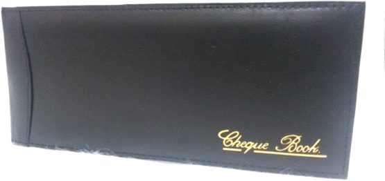 AKSHIDE Leather Style Cheque Book Holder/Leather Style Cheque Book Cover - Image 2