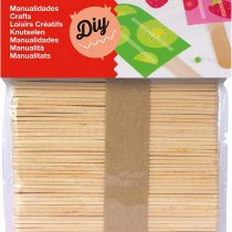 Apli Natural Wood Crafting Stick (Pack of 50)