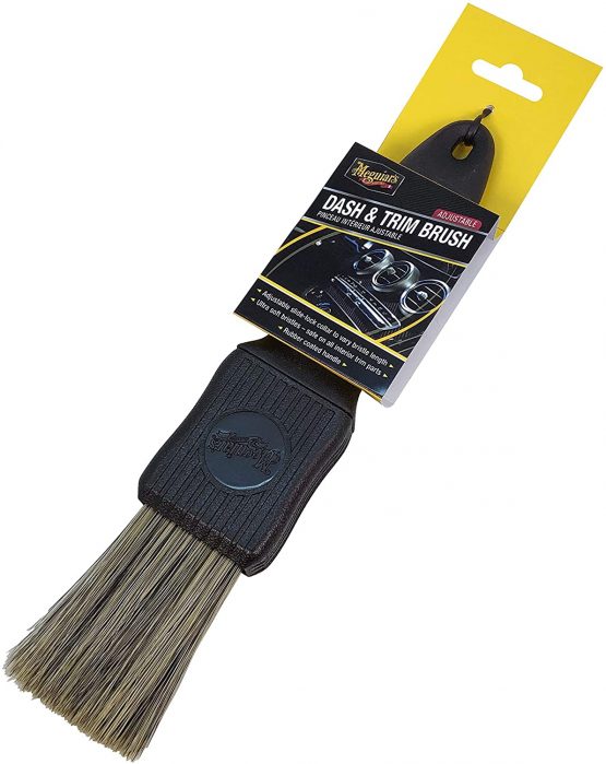 Meguiar's X2001EU Dash & Trim Interior Detailing Adjustable Brush