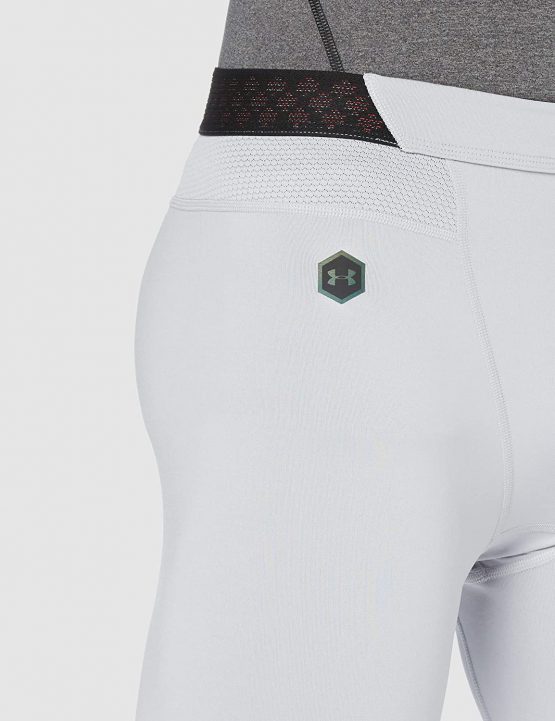 Under Armour Men’s UA Rush Gym Leggings, Men’s Sports Leggings with Rush Technology, Ultra-Light Compression Shorts for Men - Image 3