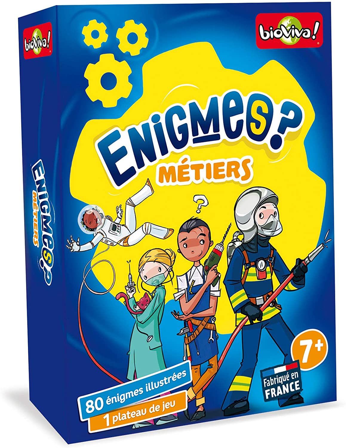 Bioviva Riddles Enigmas- Professions Card Game, Multi- Color