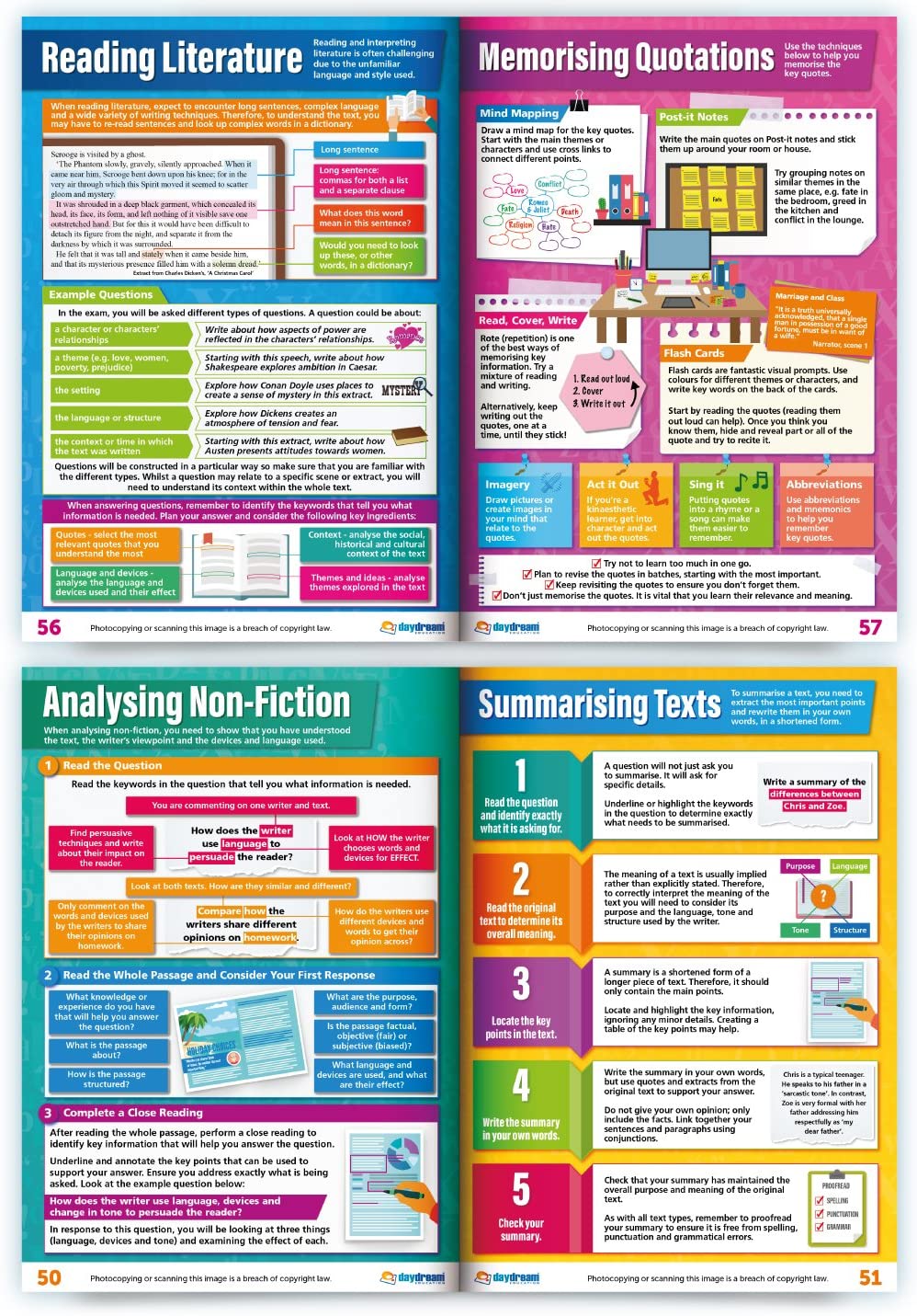 Daydream Education GCSE English, The Pocket-Sized Maths Revision Guide - Image 4