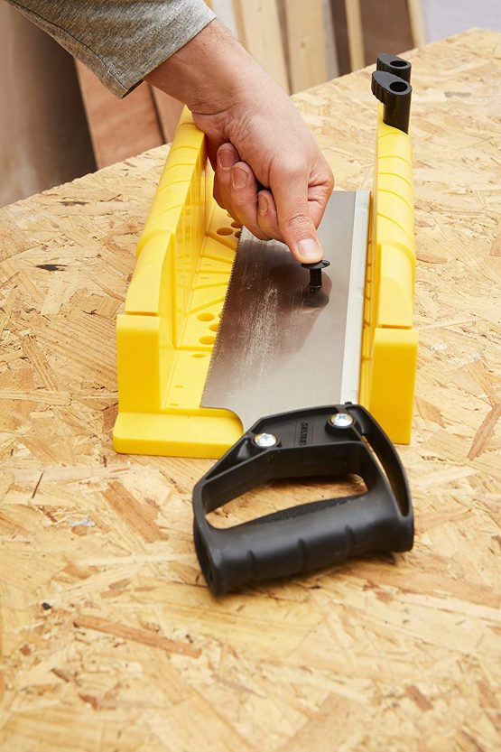 Stanley STA120600 Clamping Mitre Box and Saw 1 20 600 - Image 2