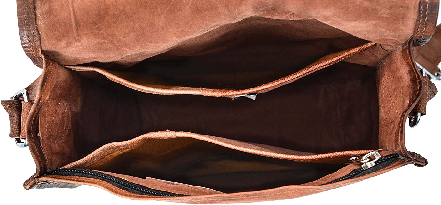 GUSTI leather laptop bag - Helen brown bags work bag shoulder bag mens laptop bags for men messenger bag, Black - Image 4