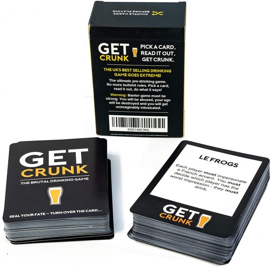 Get Crunk Extreme Volume 3 - The Brutal Card Drinking Game for Students, Pre Drinks, Stag and Hen Parties. You will be abused! - Image 3