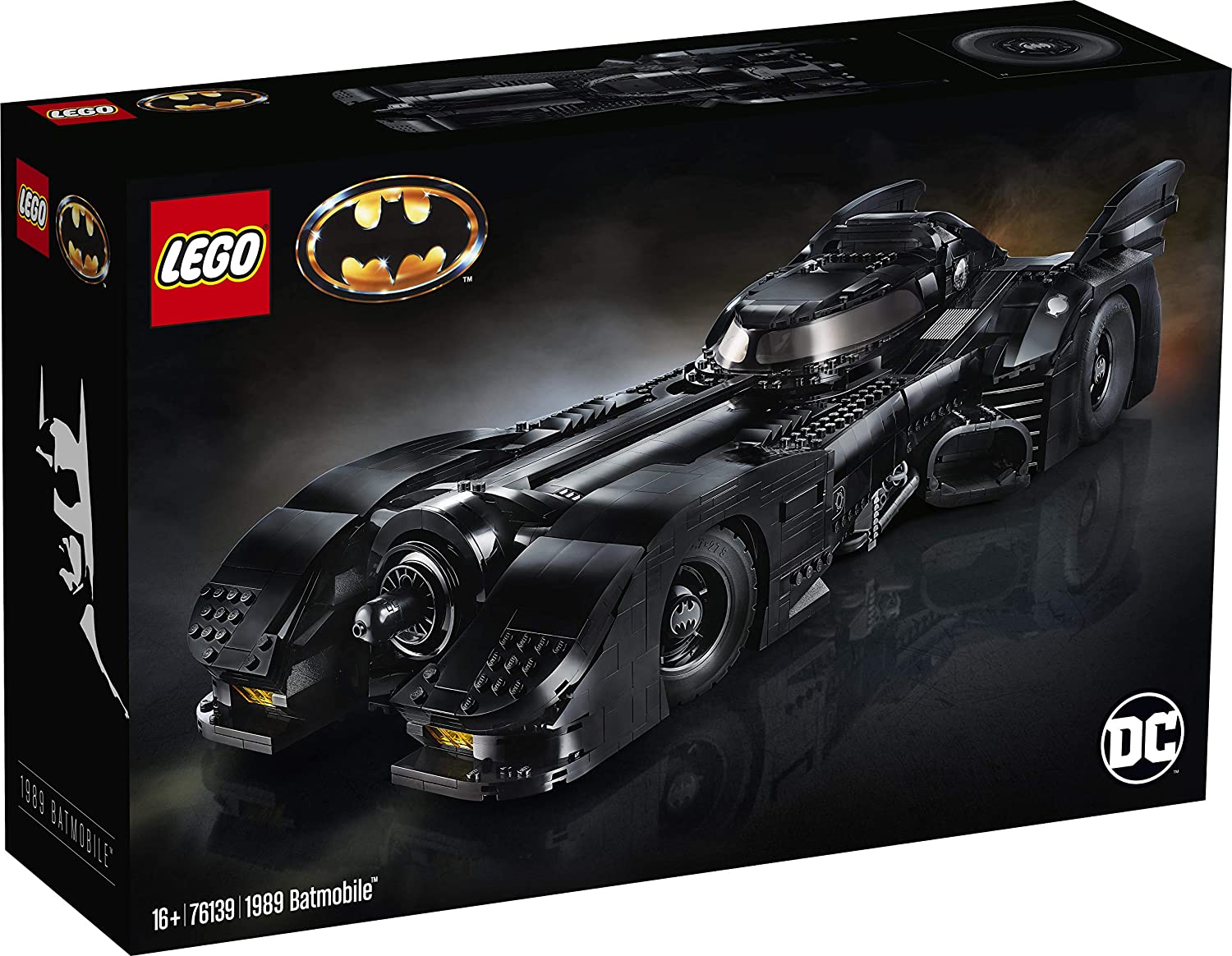 LEGO DC Super Heroes 1989 Batmobile Construction Toy, Multicoloured, standard size - Image 2