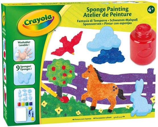Crayola Sponge Painting, Multi-Coloured - Image 2