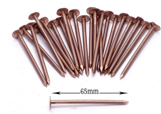 Kupfer Baum Copper Nails Tree Stump Killer, 10 x Very Large 65 mm