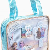 Disney Frozen II Set Hair Accessories in PVC Glitter Bag, 19 x 4 x16 cm