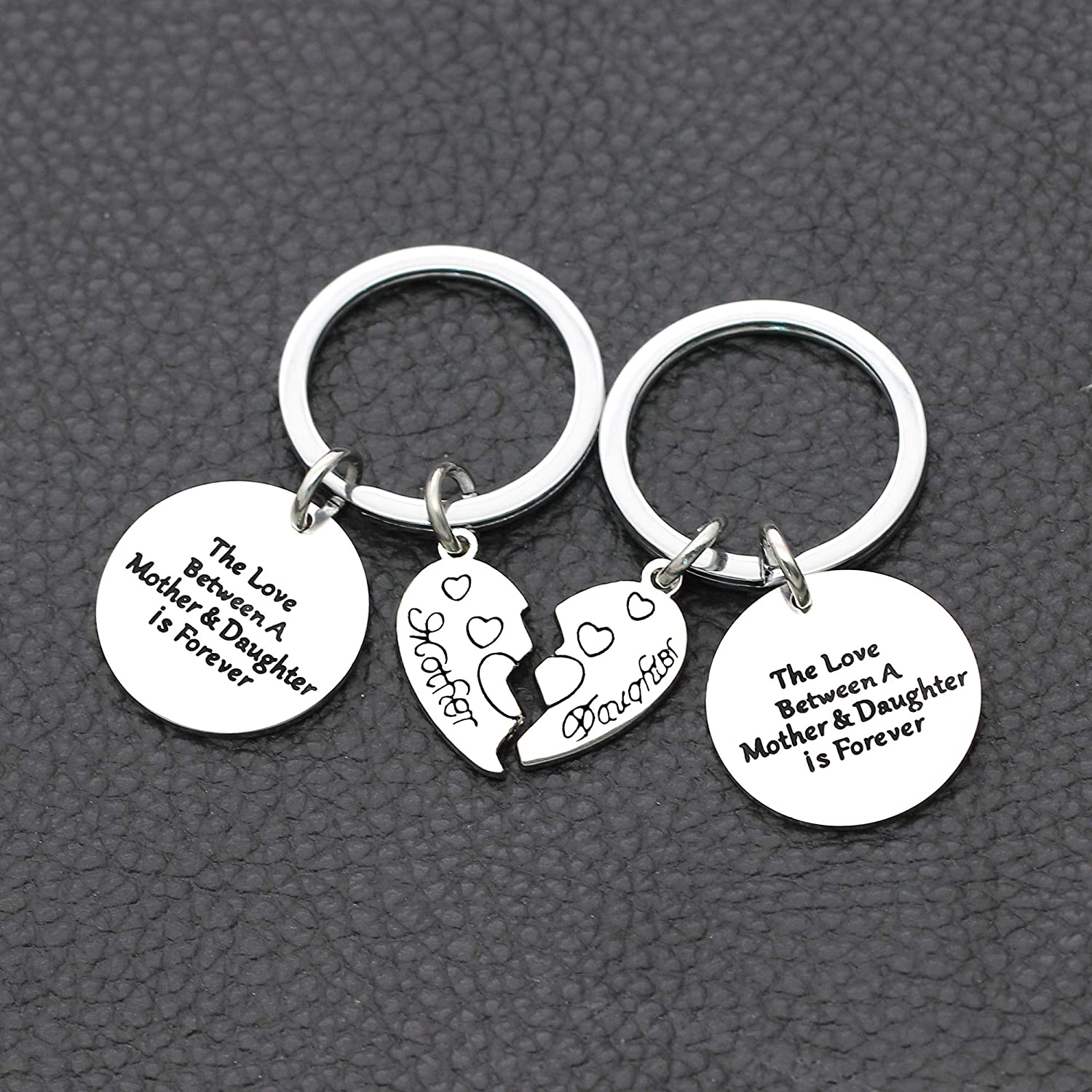 Mum Gifts Daughter Gifts, Mother Daughter Keyrings Gifts Christmas Birthday Thanksgiving Mother's Day Gifts - Image 3