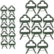 KINGLAKE 60 PCS Garden Plant Clips (2 Sizes in 3 Pack) Adjusting Support Plant Clip for Vine Garden Vegetables Tomatoes
