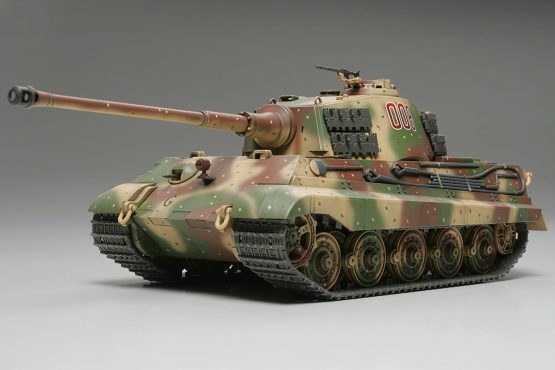 TAMIYA 300032536 1:48 German King Tiger Henschel Tower, Faithful Replica, Model Building, Crafts, Hobby, Gluing, Plastic kit, Assembly, Unvarnished - Image 2
