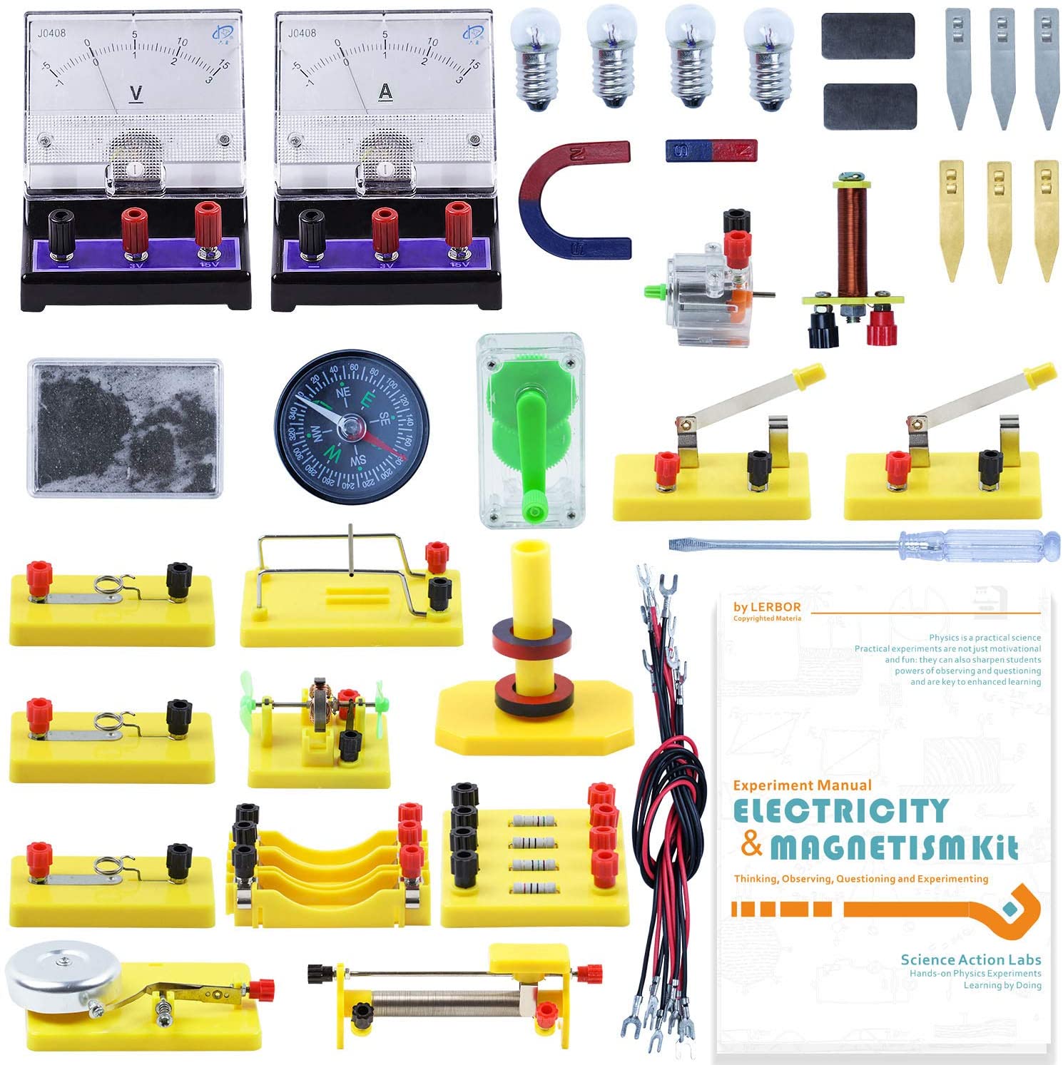 Teenii STEM Physics Science Lab Basic Circuit Learning Starter Kit ...