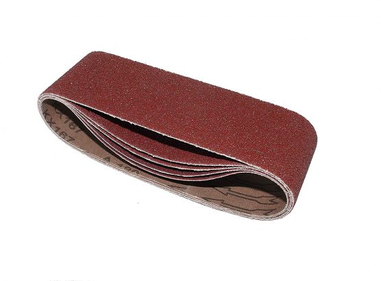 25 Mixed Sanding Belts Grit 40/60/80/120/180 Sanding Belt for Belt Sanding Devices 53.3 mm │ Abrasive Belt │ P/D/W - Image 2