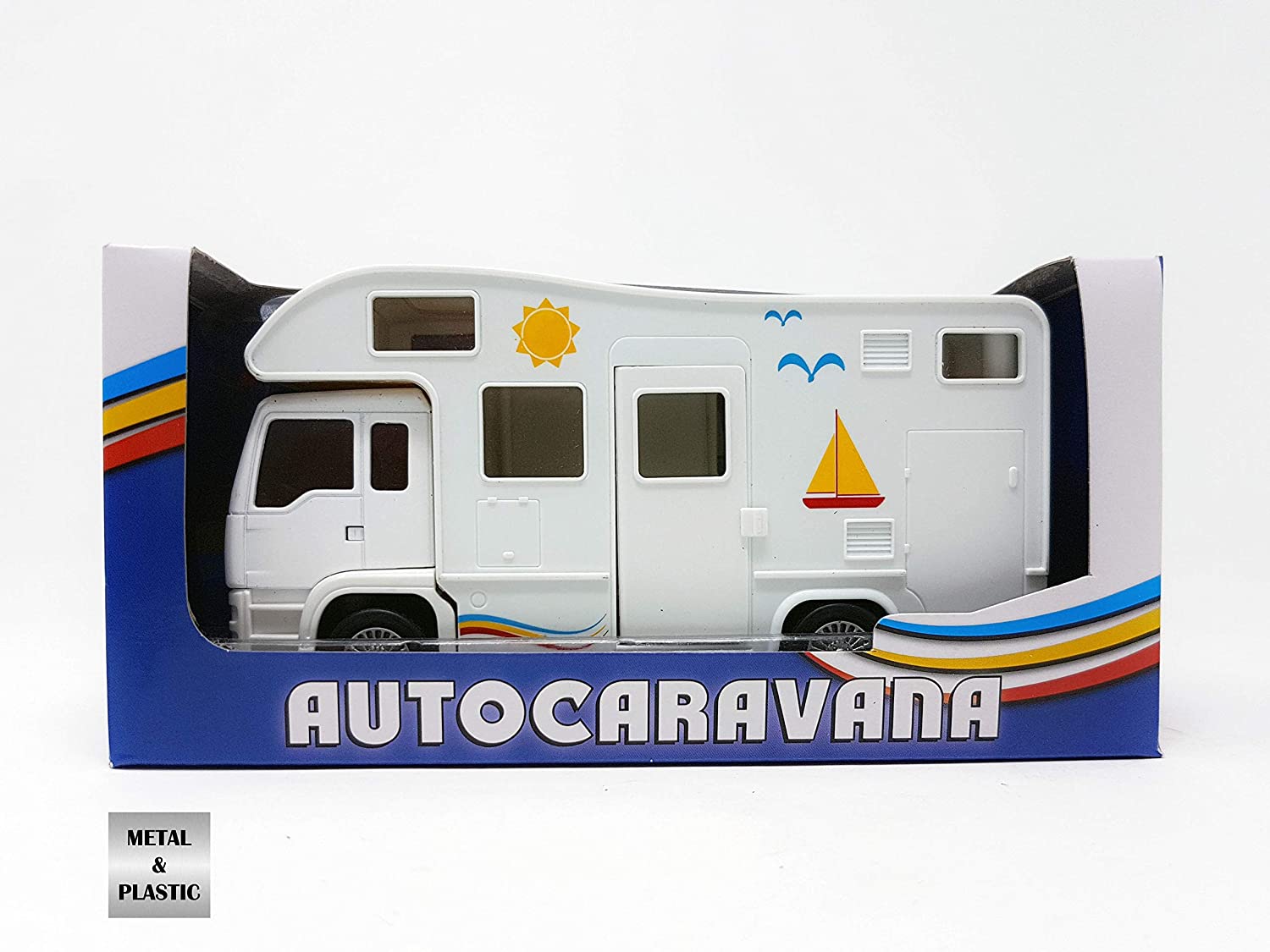 PLAYJOCS GT-3738 CAMPING CAR MOTORHOME, Black, 17.78 x 16.99 x 7.01 cm - Image 2
