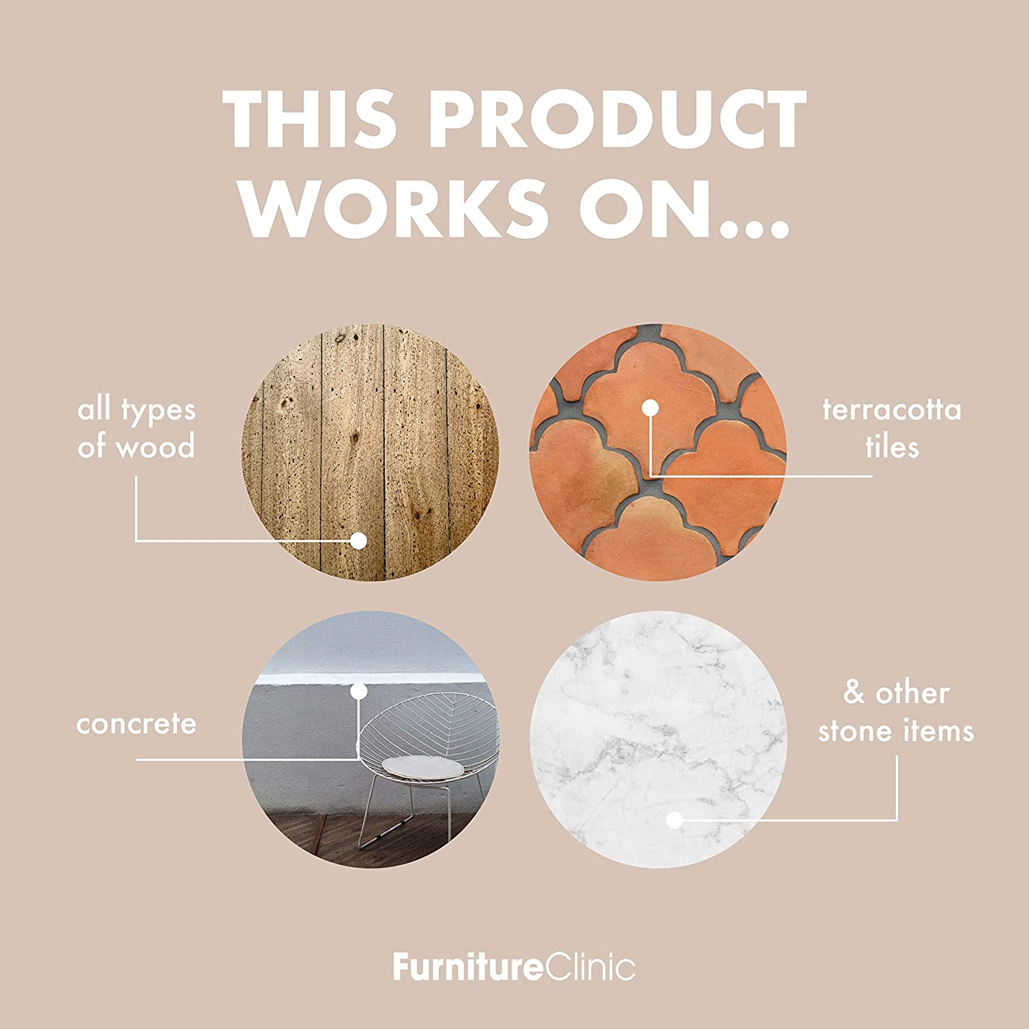 Furniture Clinic Boiled Linseed Oil for Wood 500ml, Premium Oil to Enhance, Seal & Protect The Natural Beauty of Oak - Image 4