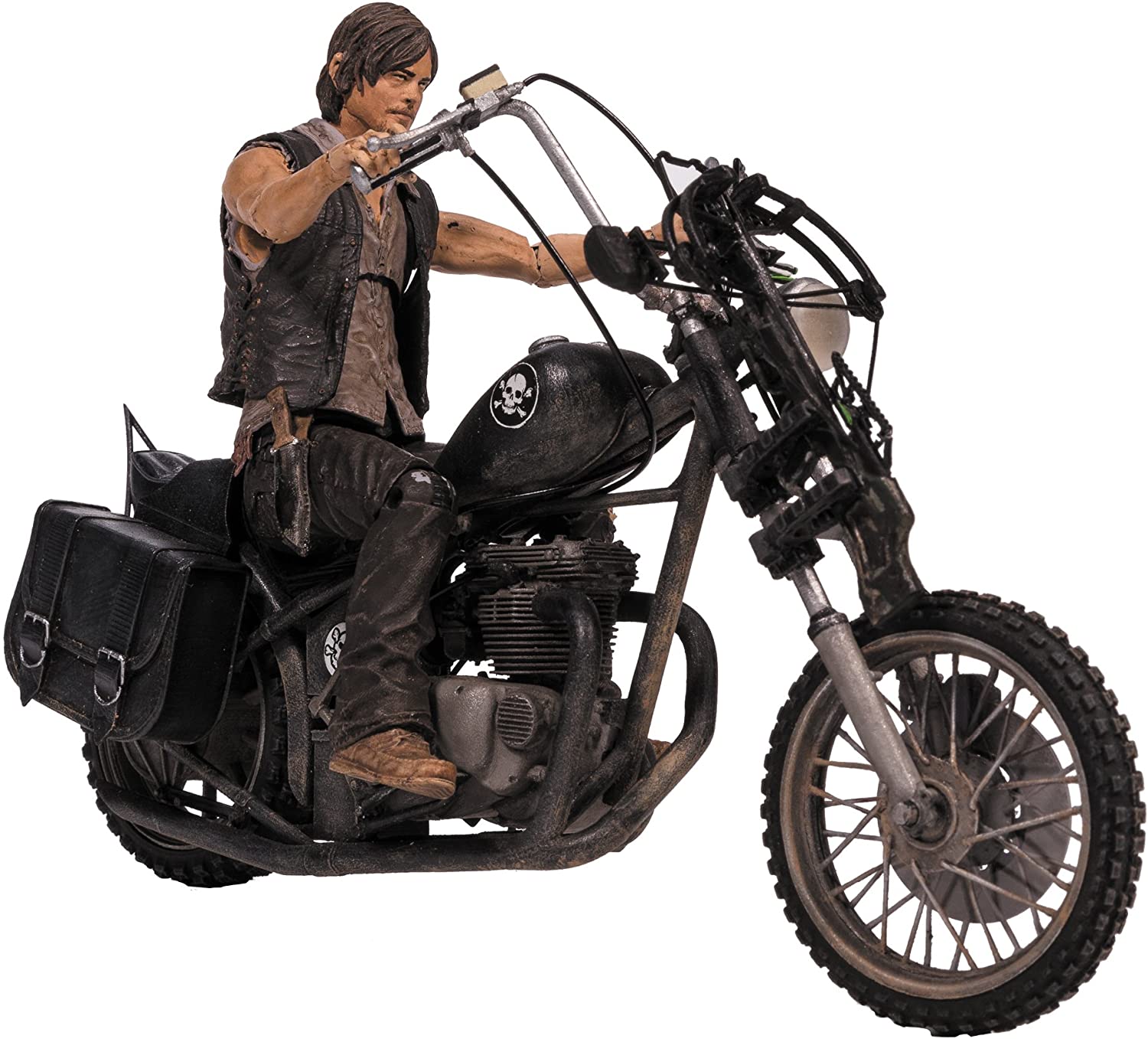 Walking Dead TV Daryl Dixon with Chopper Action Figure Box Set
