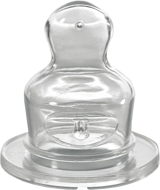 nip Standard Anatomical Silicone Teat 6 Months Plus Size M Milk - Image 2