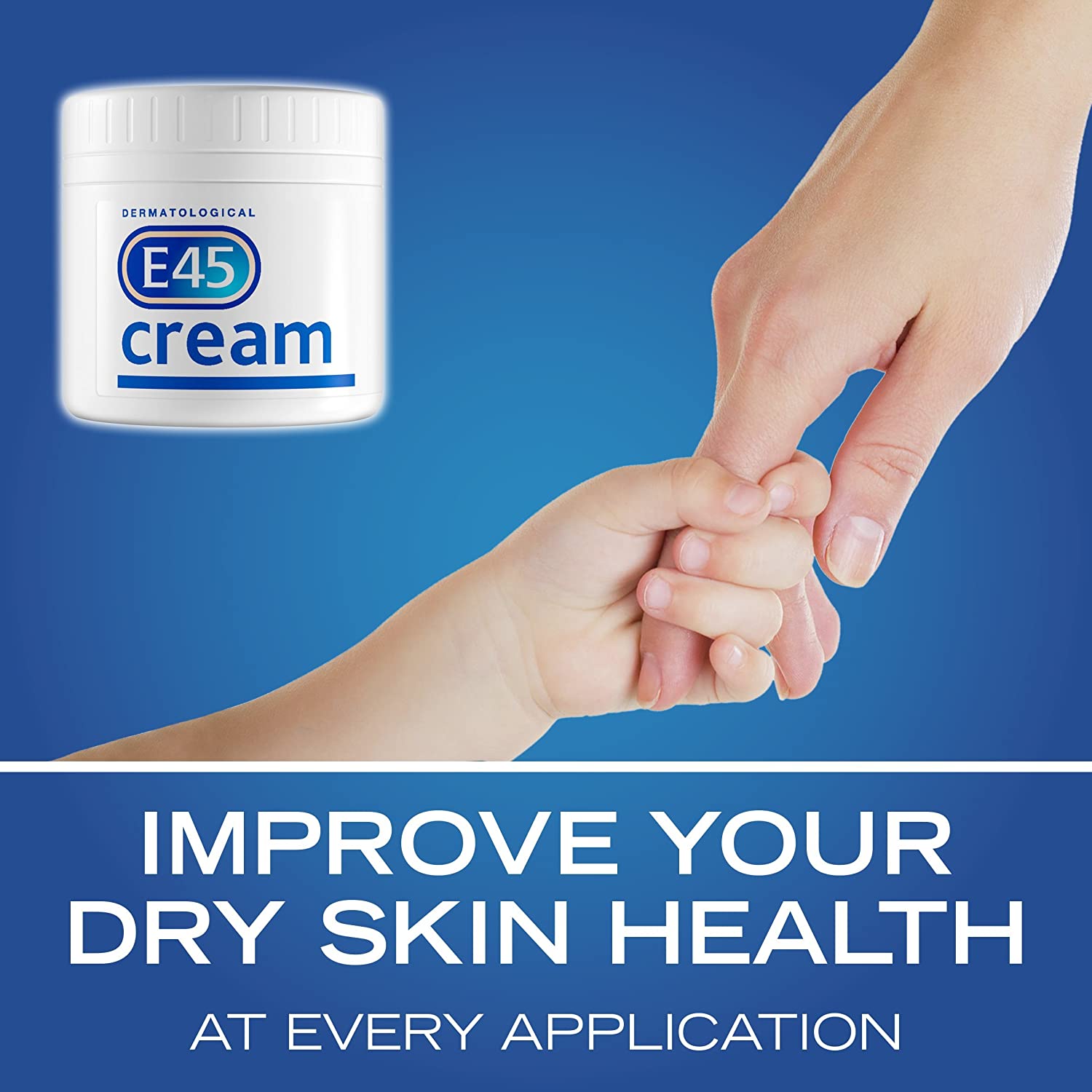 E45 Cream 125 g, Moisturiser for Dry Skin and Sensitive Skin, Emollient Body Cream to Soothe Dry and Irritated Skin - Image 3