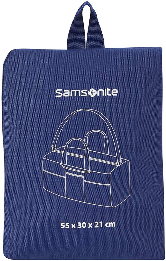 Samsonite Global Travel Accessories Foldable Travel Duffle S, 55 cm, Blue (Midnight Blue) - Image 2