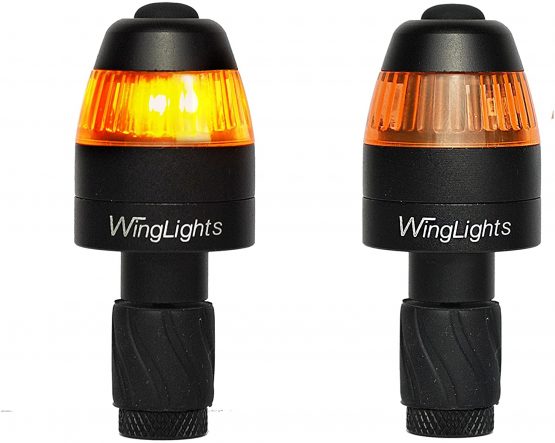 WingLights Mag V3 - Amber Indicator Lights for Bicycles and E-Scooters with Magnetic Mount - Image 3