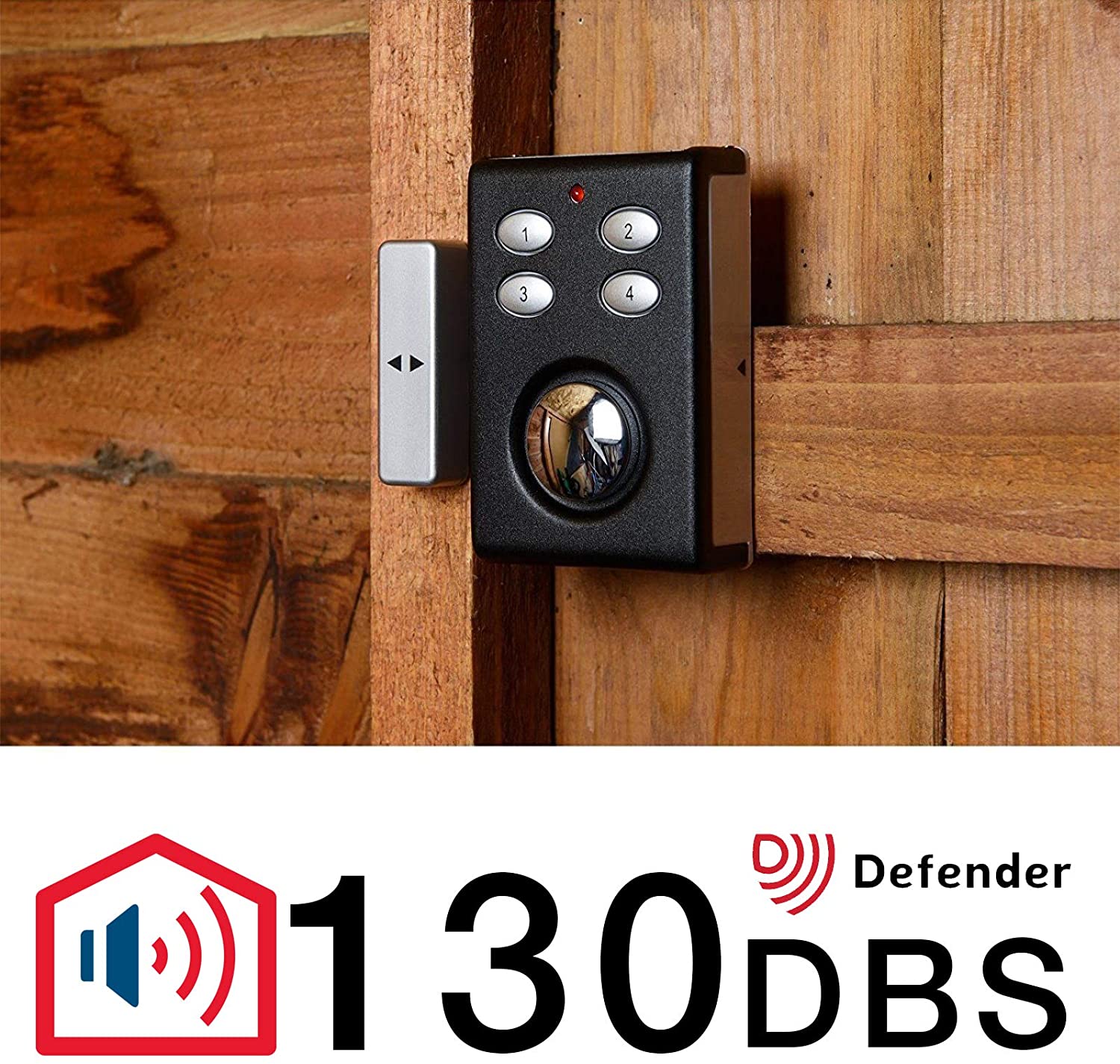 Defender Wireless Shed Alarm Garage Alarm Burglar Alarm for Sheds