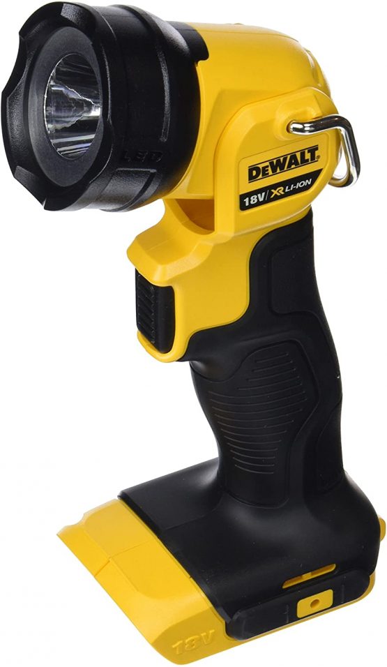 DeWalt DCL040-XJ 18V XR Lithium-Ion Body Only Cordless Torch, Black/Yellow, 15.0 cm*32.0 cm*22.0 cm