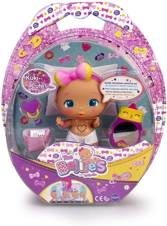 The Bellies – Kuki Cute, Doll for Children and Girls Ages 2+, Multi-Colour, (Famous 700015143) - Image 3