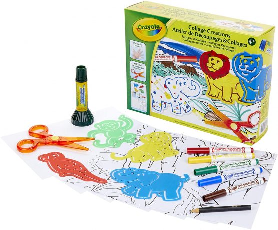 CRAYOLA 04-0576-E-000 Collage Creation Kit, Multi-Coloured - Image 4