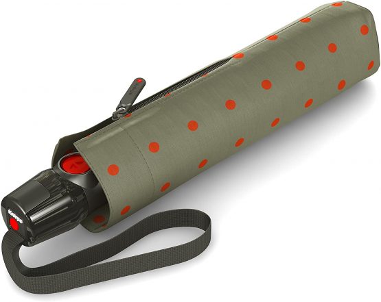 Knirps T.200 Duomatic Animal Pocket Umbrella - Automatic Open/Close - Storm Proof - Windproof - Animal Look