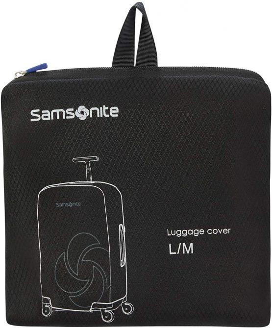 Samsonite Global Travel Accessories Foldable Luggage Cover L, Black - Image 2