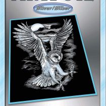 KSG - Artfoil Silver Barn Owl