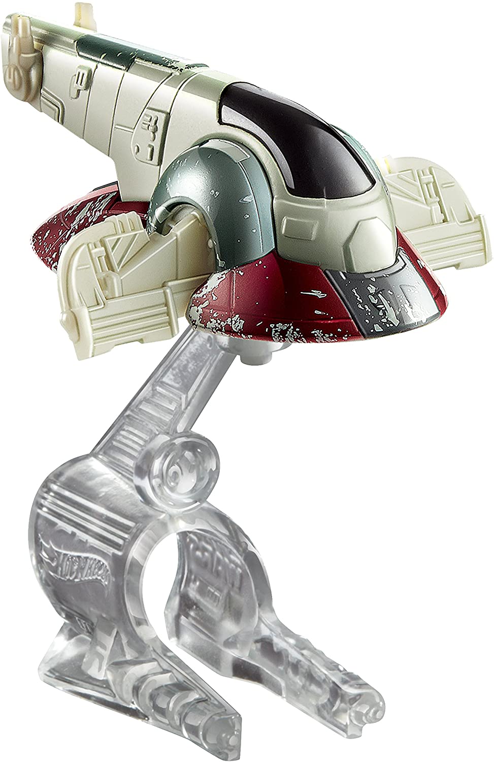 Hot Wheels Star Wars Statek kosmiczny Slave 1 Boba Fetta, Green, Black, Bright Colors, Small