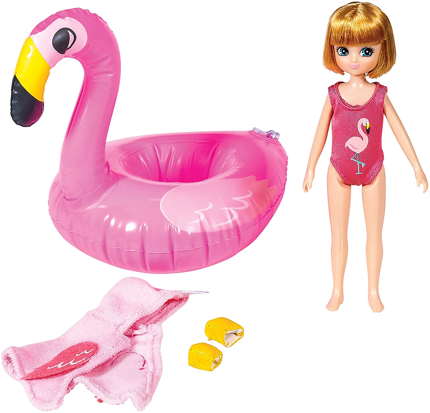 Lottie Pool Party Doll | Bath Toys | Bathtub | Mermaid | Swim Doll Swimsuit | Gifts for Girls & Boys 3 4 5 6 7 8 9