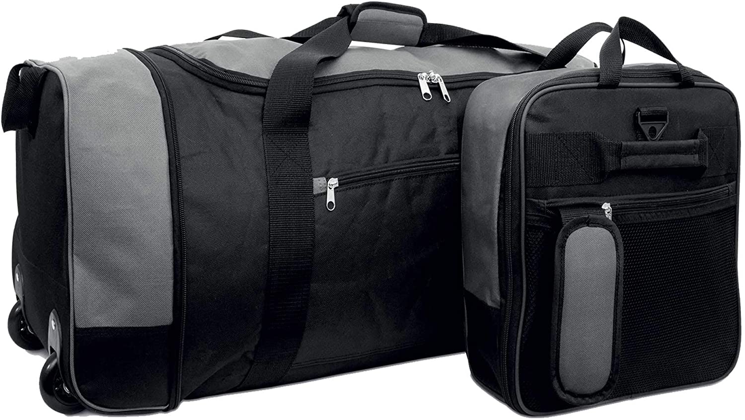 iN Suitcase Large, 32” Foldable Wheeled Holdall, 80L Capacity, Large Suitcase and Travel Bag with Wheels