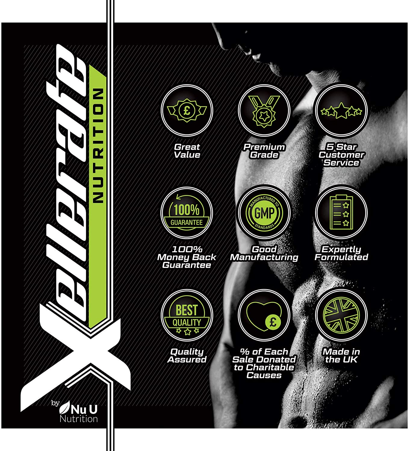 Creatine Monohydrate Powder Micronised, 1KG, 200 Servings, 7 Month Supply, Vegan, Finest Grade, Pure & Unflavoured - Image 2