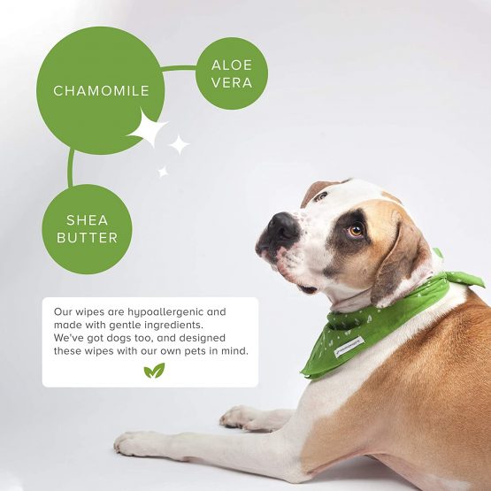 Earth Rated - dog and cat Wipes 100 units, lavender oil - Image 4