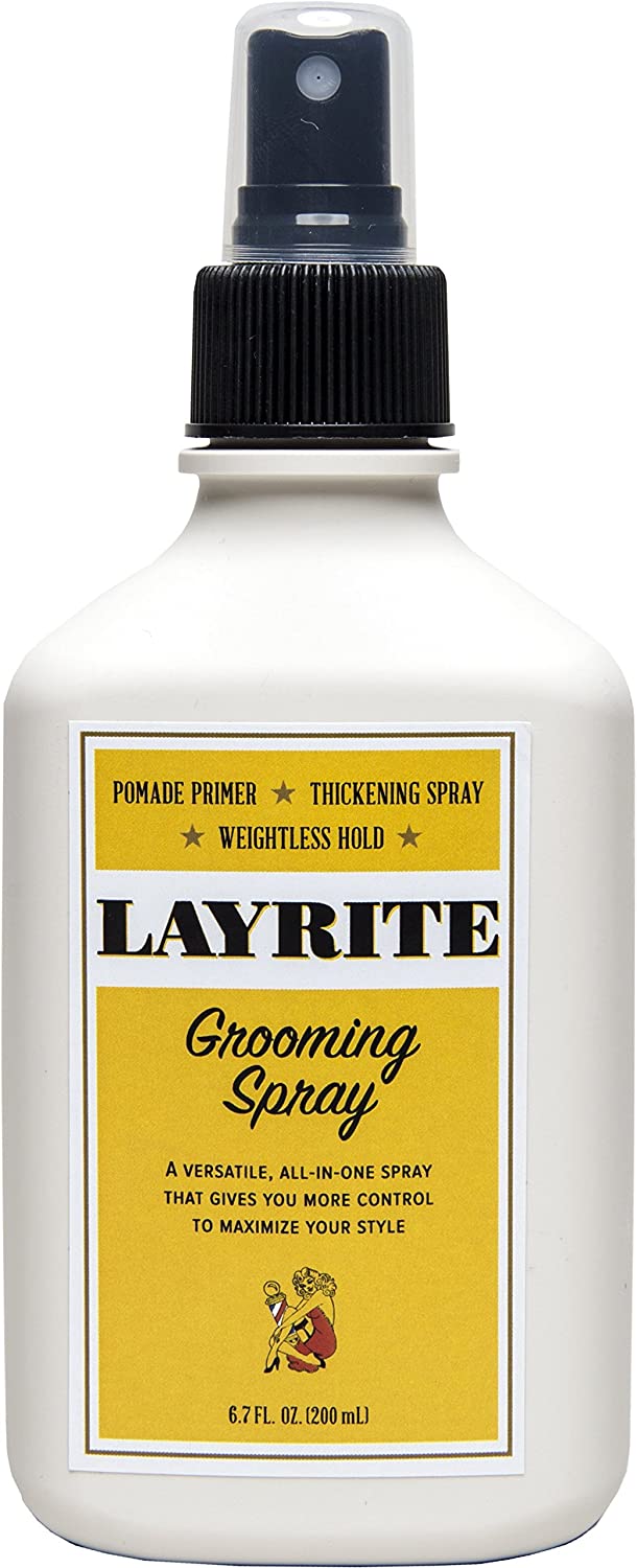 Layrite Deluxe Grooming Spray, White, 200 ml (Pack of 1)