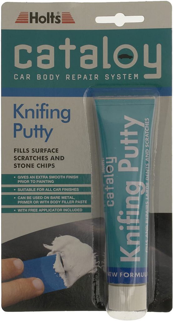 Holts LOYCAT13 Cataloy Knifing Putty Tube, 100 g