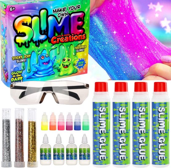 Ucradle Slime Kit – With DIY Factory Make Your Own Slime, Ideal ...