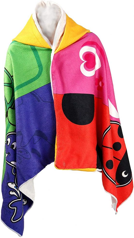 TWF Baby Hooded Swim Towel, Multi, One Size - Image 2