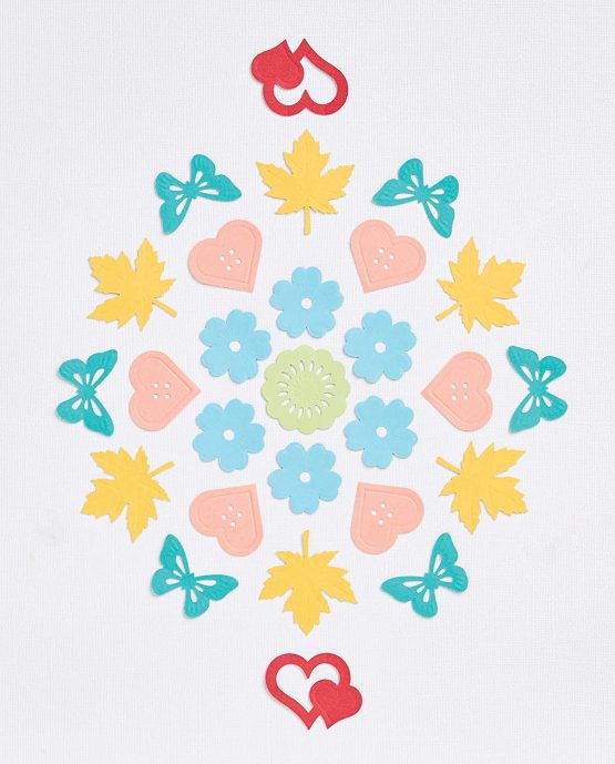Docrafts Small Palm Punch, Circle - Image 2