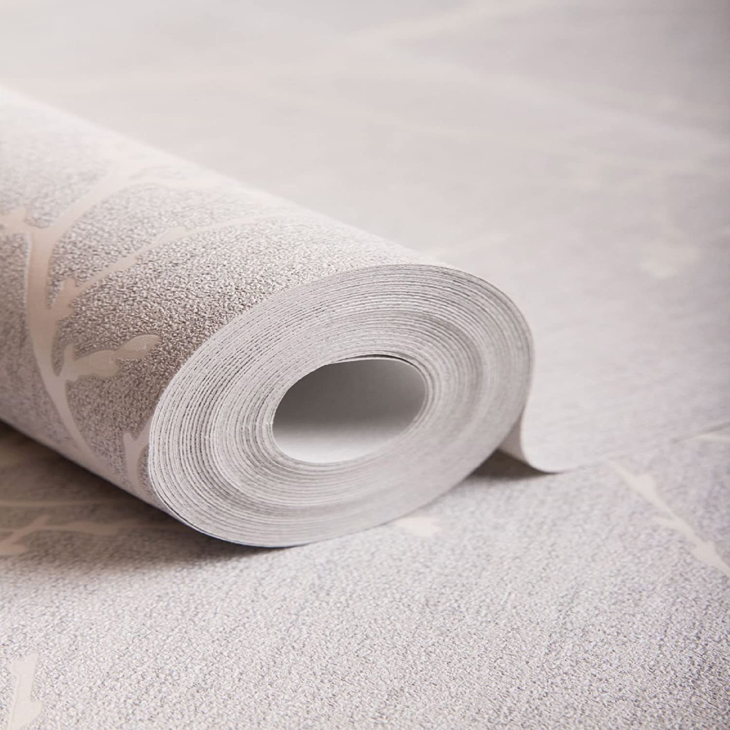 Superfresco Easy Innocence Branch Grey Wallpaper, 52 x 1000 cm - Image 2