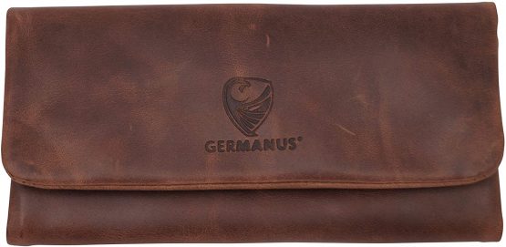 GERMANUS CosaRara – Made in EU – Leather Tobacco Pouch Turning Bag Tobacco Case - Image 4